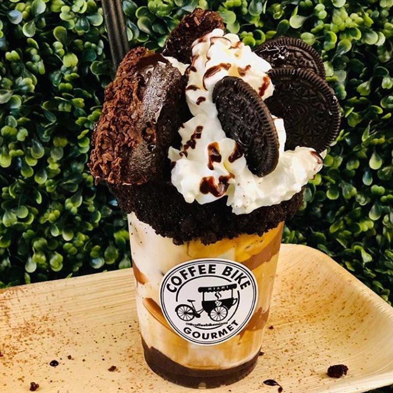 Oreo Shake - Coffe Bike Gourmet at Aventura Mall