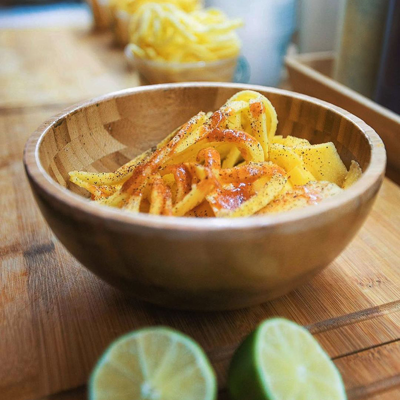 Mango Biche plate at Aventura Mall