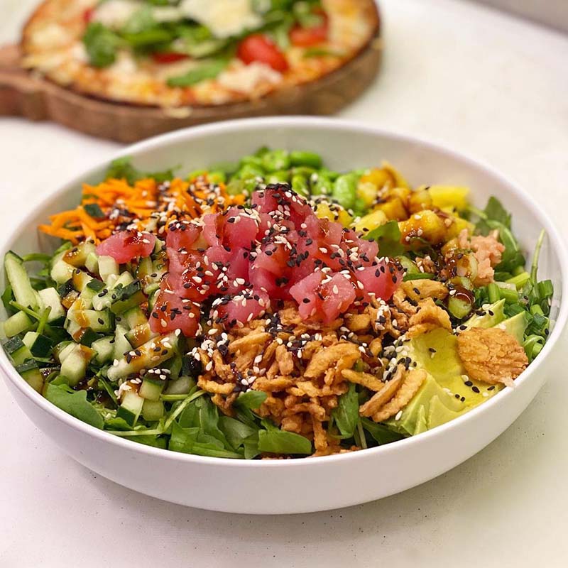 Salad Plate at Sproutz Aventura Mall